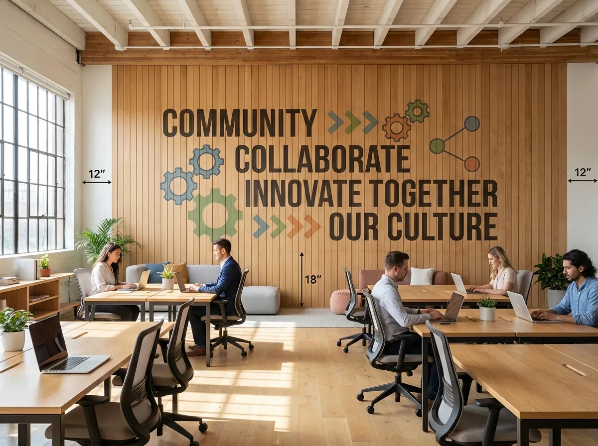 Offices wall print